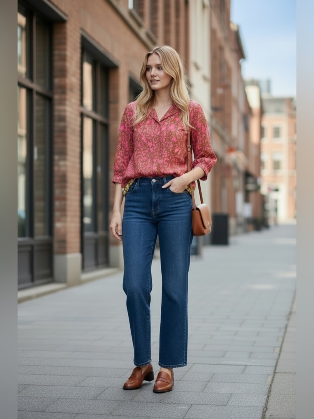 Banana Republic Bold Floral Blouse - Picture 3 of 14